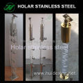 acrylic Material and Flooring Mounted acrylic baluster
